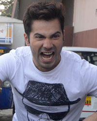 Varun Dhawan romotes 'Badlapur' at Gaiety Cinema, Mumbai