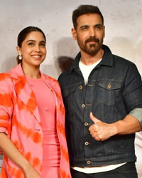 Sharvari Wagh and John Abraham