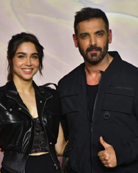 Sharvari Wagh and John Abraham