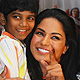 Veena Mallik Adopt A Little Girl