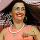 Rona Hartner poses during a photocall of her film 'Poulet aux prunes' at the 68th Venice Film Festival