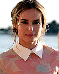 Polish actress Kasia Smutniak, patroness of the 69th Venice Film Festival in Venice, looks on in Venice