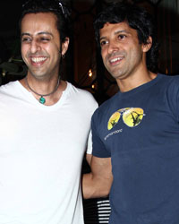 Salim Merchant and Farhan Akhtar