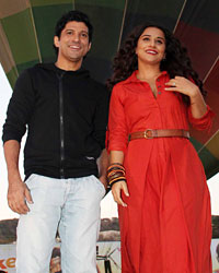 Farhan Akhtar and Vidya Balan