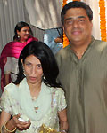 Ronnie Screwvala and  Zarina Mehta