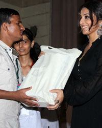 Vidya Balan during the distribution