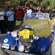 Brig. Phoolka in his Vinatge Car with Mr.JD Ghai Ready to Flag Off. 