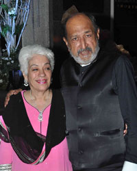 Tinu Anand  at Vishal Mahadkar Wedding Reception