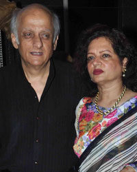 Mukesh Bhatt and  Nilima Bhatt