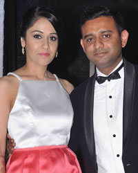 Vishal Mahadkar along with his wife