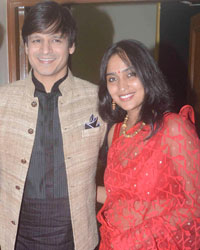 Vivek Oberoi and Priyanka Alva Oberoi