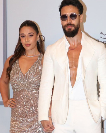 Krishna Shroff and Tiger Shroff