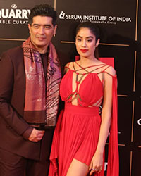 Manish Malhotra and Janhvi Kapoor