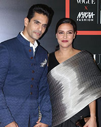 Angad Bedi and Neha Dhupia