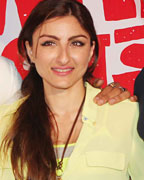 Javed Jaffrey, Soha Ali Khan and Sharman Joshi