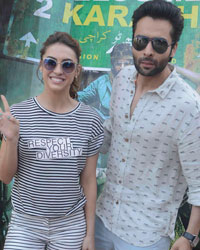 Lauren Gottlieb and Jackky Bhagnani