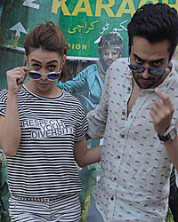 Lauren Gottlieb and Jackky Bhagnani