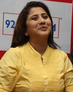 Nivedita Saraf during the promotion of Marathi film 'We Are On... Houn Jau Dya' Promotion