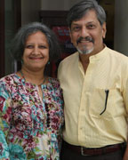 Sandhya Gokhale and Amol Palekar