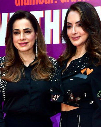 Neelam Kothari and Seema Sajdeh