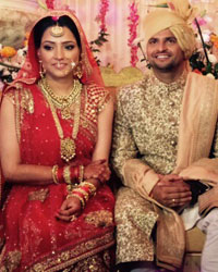 Priyanka Chaudhary and Suresh Raina