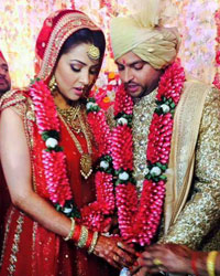 Priyanka Chaudhary and Suresh Raina