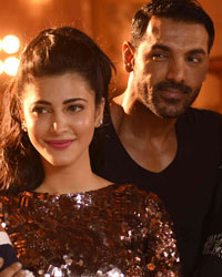 Anees Bazmee, Shruti Haasan, JohAbraham and Ganesh Acharya