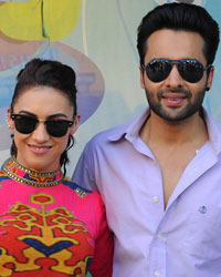 Lauren Gottlieb and Jackky Bhagnani