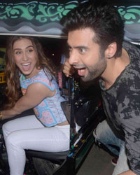 Lauren Gottlieb and Jackky Bhagnani