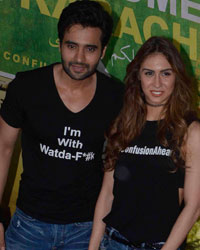 Jackky Bhagnani, Lauren Gottlieb and Arshad Warsi