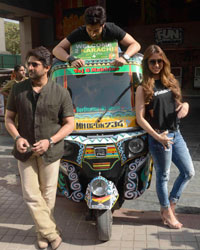 Arshad Warsi, Jackky Bhagnani and Lauren Gottlieb