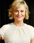 Actress and comedian Amy Poehler arrives on the red carpet at the annual White House Correspondents' Association dinner in Washington