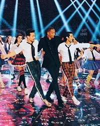 Will Smith on the sets of Student Of The Year 2