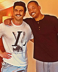 Ranveer Singh and Will Smith