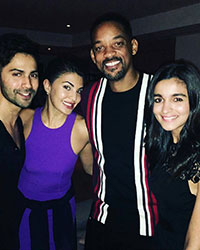 Varun Dhawan, Jacqueline Fernandez, Will Smith and Alia Bhatt