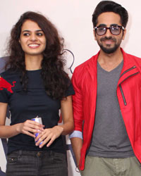 Chess player Tania Sachdev and Ayushmann Khurrana