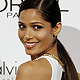 Freida Pinto poses at Elle's 18th Annual Women in Hollywood Tribute