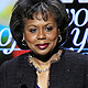 Anita Hill presents a Woman of the Year award during the 21st annual Glamour Magazine Women of the Year award ceremony in New York