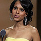 Kerry Washington presents Egyptian activist Esraa Abdel Fattah with a Woman of the Year award during 21st annual Glamour Magazine Women of the Year award ceremony