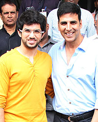 Aditya Thackeray and Akshay Kumar