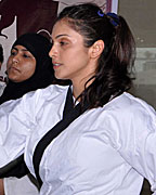 Isha Koppikar and Master Mohammed Sardar