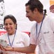 3rd SB Women`s Car Rally participant receiving trophy from K.K.Sharma, the chief Guest.