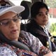 Participant of 3rd SB Women`s Car Rally being Falgged of from YPS Mohali