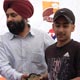 Mr. Jagdeep Singh with his Son receiving Momento.