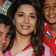 Madhuri Dixit Nene interacts with Cancer affected little patients on World Cancer Day