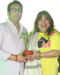 Shekhar Suman with Dolly Bindra