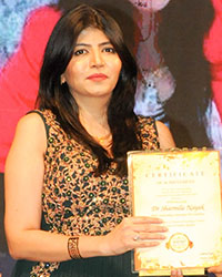 Dr. Sharmila Nayak being Honoured with Wow Award