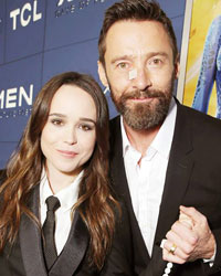 Hugh Jackman and Ellen Page