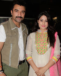 Ajaz Khan and Arjumann Mughal