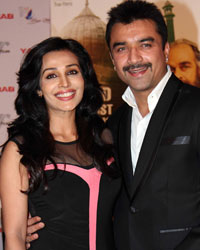 Flora Saini and Ajaz Khan